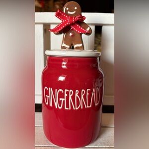 Rae Dunn Gingerbread Baby Canister